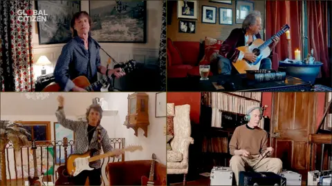 Getty Images Rolling Stones at Together At Home