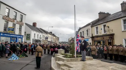 PA Remembrance Sunday in Enniskillen