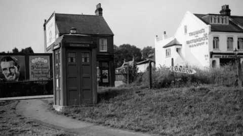 Getty Images A police box in the 1930s