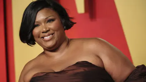 Lizzo arrives at the Vanity Fair Oscar party after the 96th Academy Awards, known as the Oscars, in Beverly Hills, California, US, on 10 March 2024