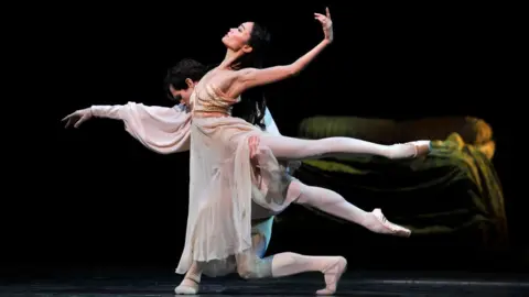 Getty Images Dancers performing in Romeo and Juliet