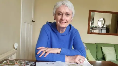 Nadia Gyane/BBC Anne Jones, reading coach