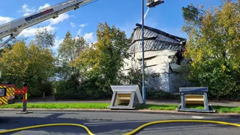 WMFS Collapsed building