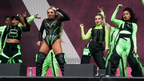 PA Little Mix on stage