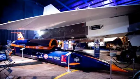 BLOODHOUND SSC Supersonic icons for their generation