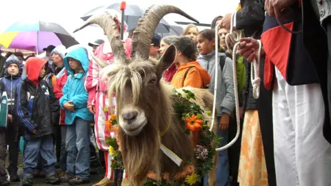 Kallistratos/Wikimedia Commons Deidesheim's Billy Goat Auction, Germany