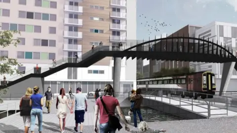 Stem Archtiects Revised design for bridge