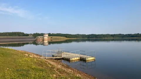 BBC Roadford Lake reservoir