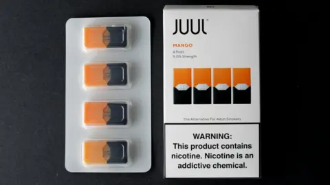 Reuters A JUUL packet