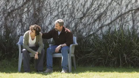 Getty Images Timothee Chalamet and Steve Carell in Beautiful Boy