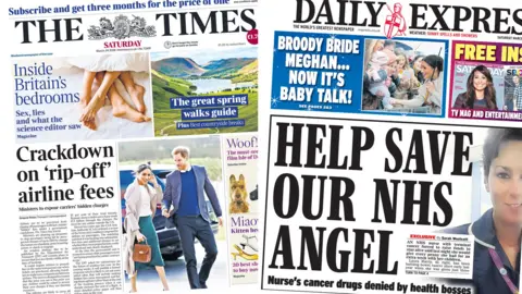 The Times and Daily Express