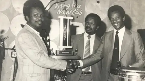 Reuben Campbell Mr Campbell at a cricket presentation at the Rising Star nightclub