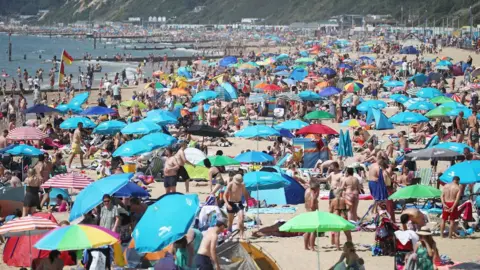 PA Media Bournemouth Beach