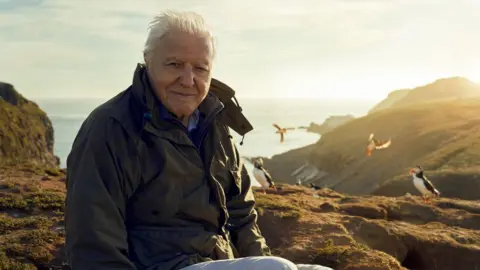 BBC/Silverback Films/Alex Board Sir David Attenborough