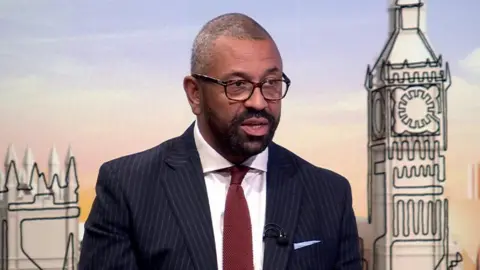 Foreign Secretary James Cleverly