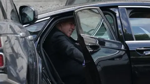 PA Media Sir Graham Brady leaving Downing Street