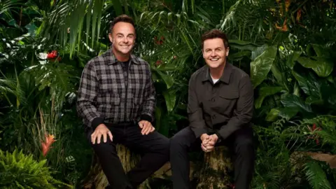 ITV/REX/SHUTTERSTOCK Ant and Dec in the TV jungle