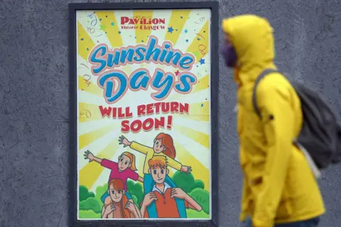 PA Media poster outside the Pavilion Theatre