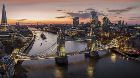 Getty Images London skyline