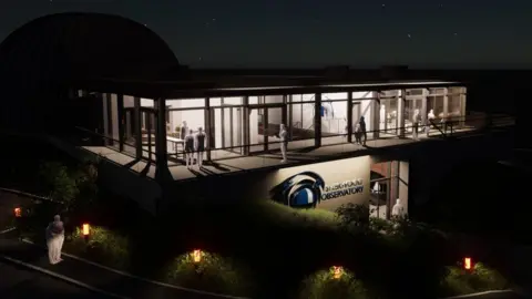 Sherwood Observatory/Player Roberts Bell CGI images of the new planetarium