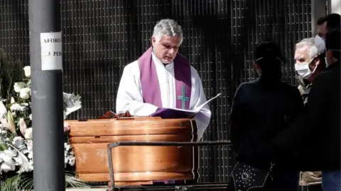 EPA Funeral in Pamplona, Spain