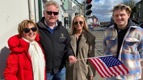 The Gillespie family in Ballina