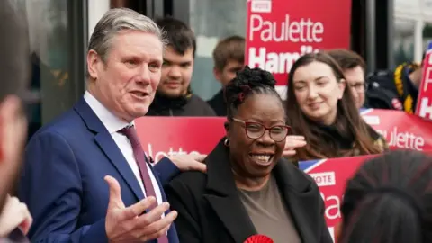 Sir Keir Starmer and Paulette Hamilton