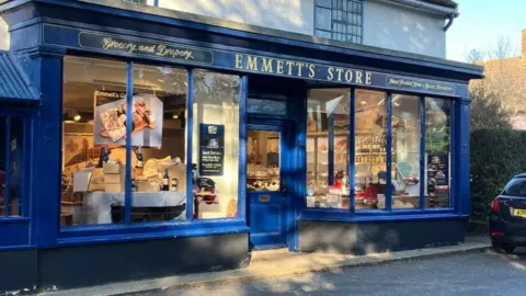 Guy Campbell/BBC Emmett's Store in Peasenhall, Suffolk