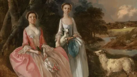 Gainsborough's House Mrs Mary Cobbold and Miss Cobbold