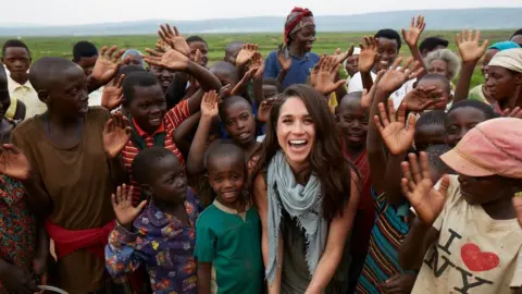 World Vision Canada Meghan Markle in Rwanda