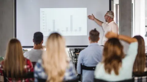 Getty Images Student lecture