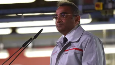 Getty Images Nissan's Chief Operating Officer Ashwani Gupta