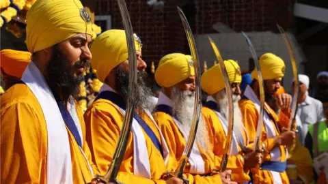 Nagar Kirtan parade in Reading 2024