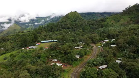 UNICEF An ariel view of a village in Panama