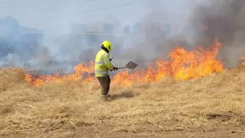 Suffolk Fire and Rescue Campsea Ashe fire