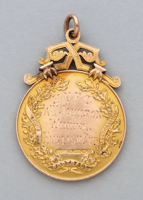 Graham Budd Auctions/PA Media Harry Johnson Sr's FA Cup medal for Sheffield United in 1902