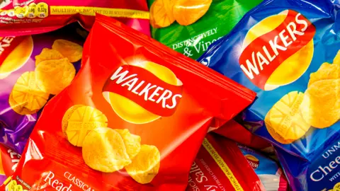 Crisp packets