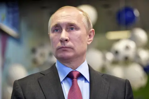 Reuters Vladimir Putin in Sochi, 3 May 2018