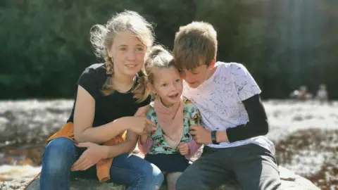 Anna Steer Wren with Ted and Dulcie