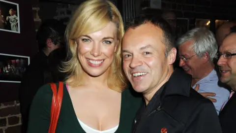 Getty Images Hannah Waddingham and Graham Norton attend the press night of "Sweet Charity" at The Chocolate Factory on December 2, 2009 in London