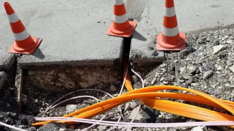 Getty Images Fibre cables