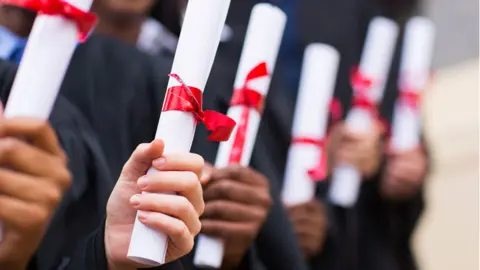 Thinkstock Students with degrees