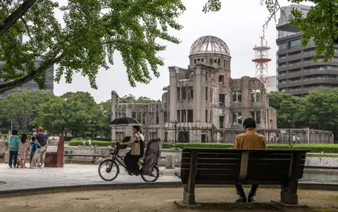 Getty Images The Atomic Bomb Dome in Hiroshima