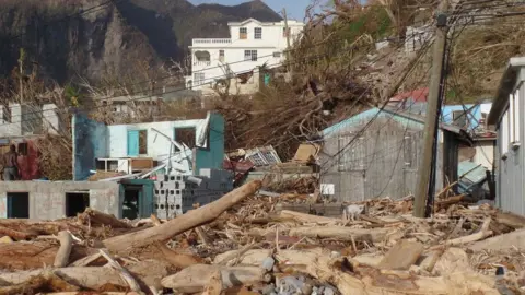 Gemma Handy A view of destroyed houses in Soufriere