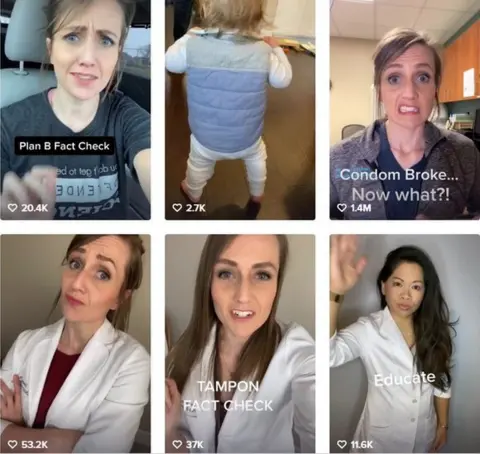 MadaDoctorJones Videos about health get millions of views in TikTok