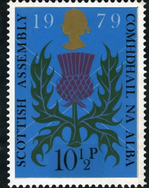 Postal Museum Scottish Assembly stamp