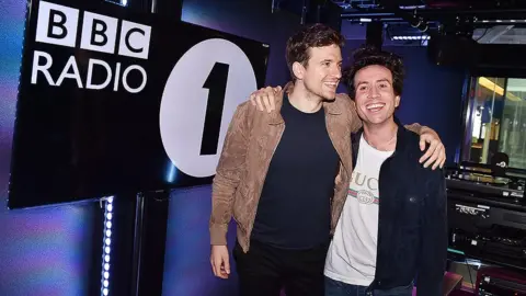 Greg James and Nick Grimshaw