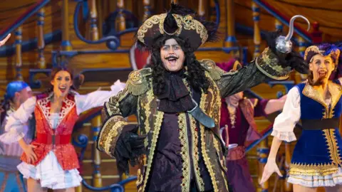 Birmingham Hippodrome Jimmy Osmond in Peter Pan at Birmingham Hippodrome