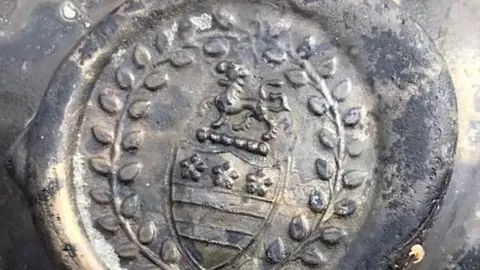 Norfolk Historic Shipwrecks Legge family crest