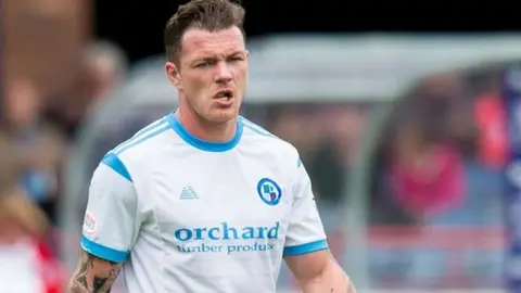 SNS Forfar Athletic striker David Cox